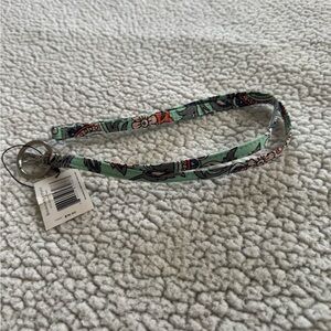 Vera Bradley Floral Keychain Lanyard